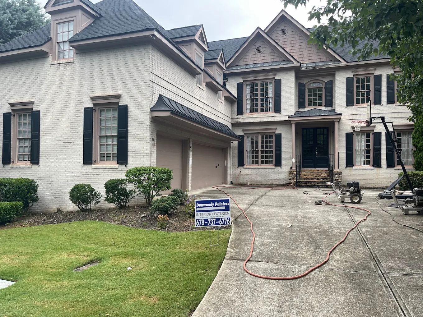 Exterior Painting project in Dunwoody, GA by Dunwoody Painters