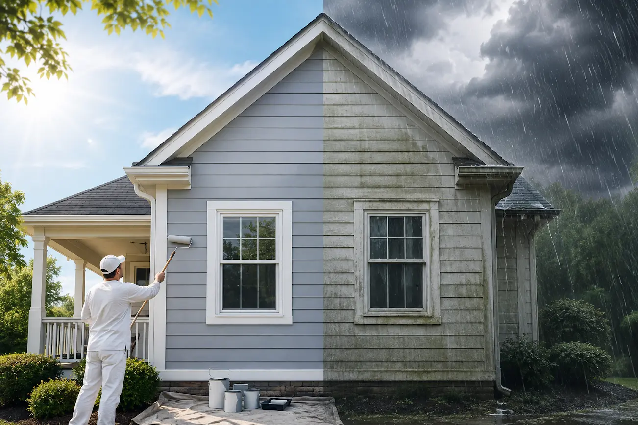 house-exterior-painting-to-sun-and-rain