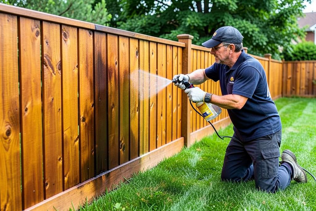 Fence Painting & Staining in Chamblee, GA